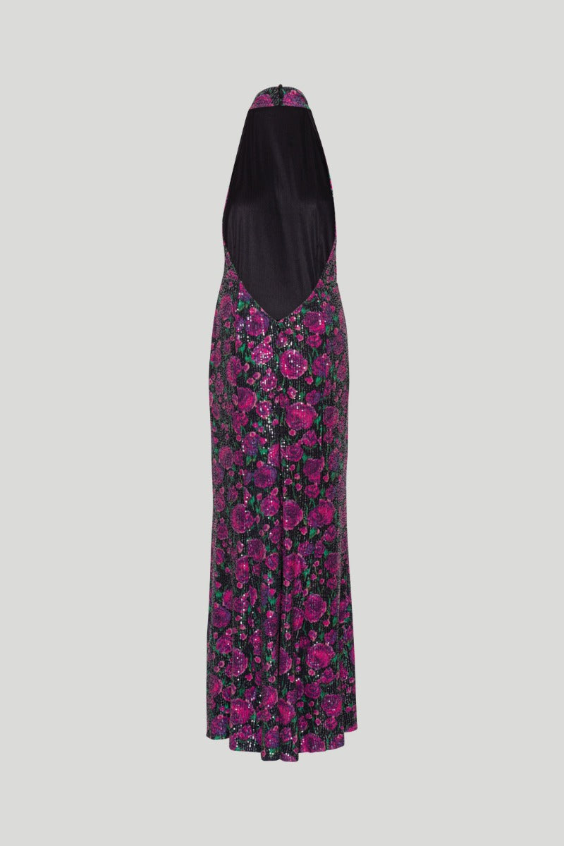 Sequins Halterneck Dress