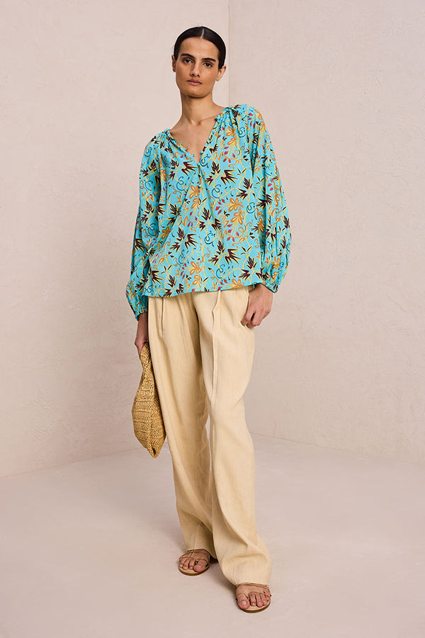 Capri Cotton Voile Top