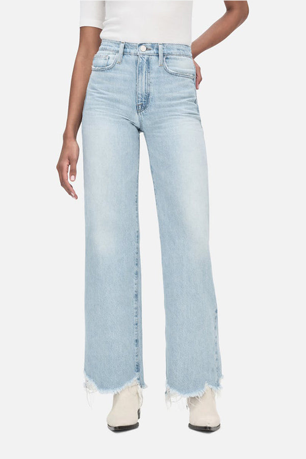 Le Jane Wide Crop in Calm Waters Modern Chew