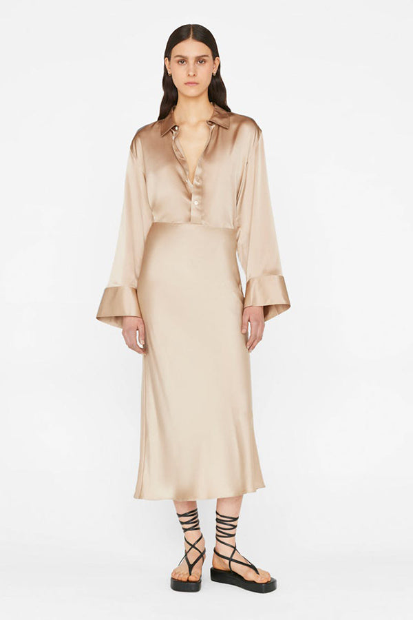 Bias Midi Skirt