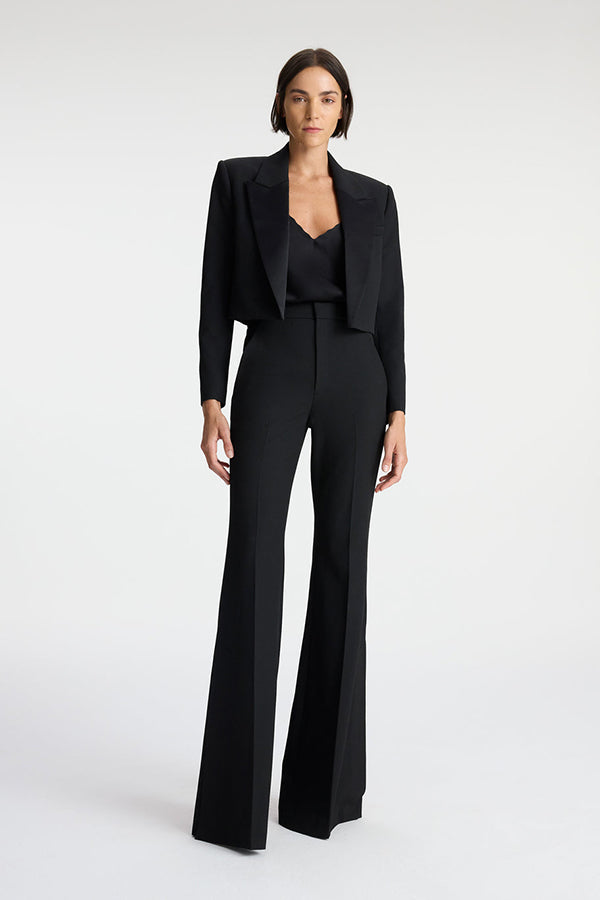 Anderson Cropped Tuxedo Jacket