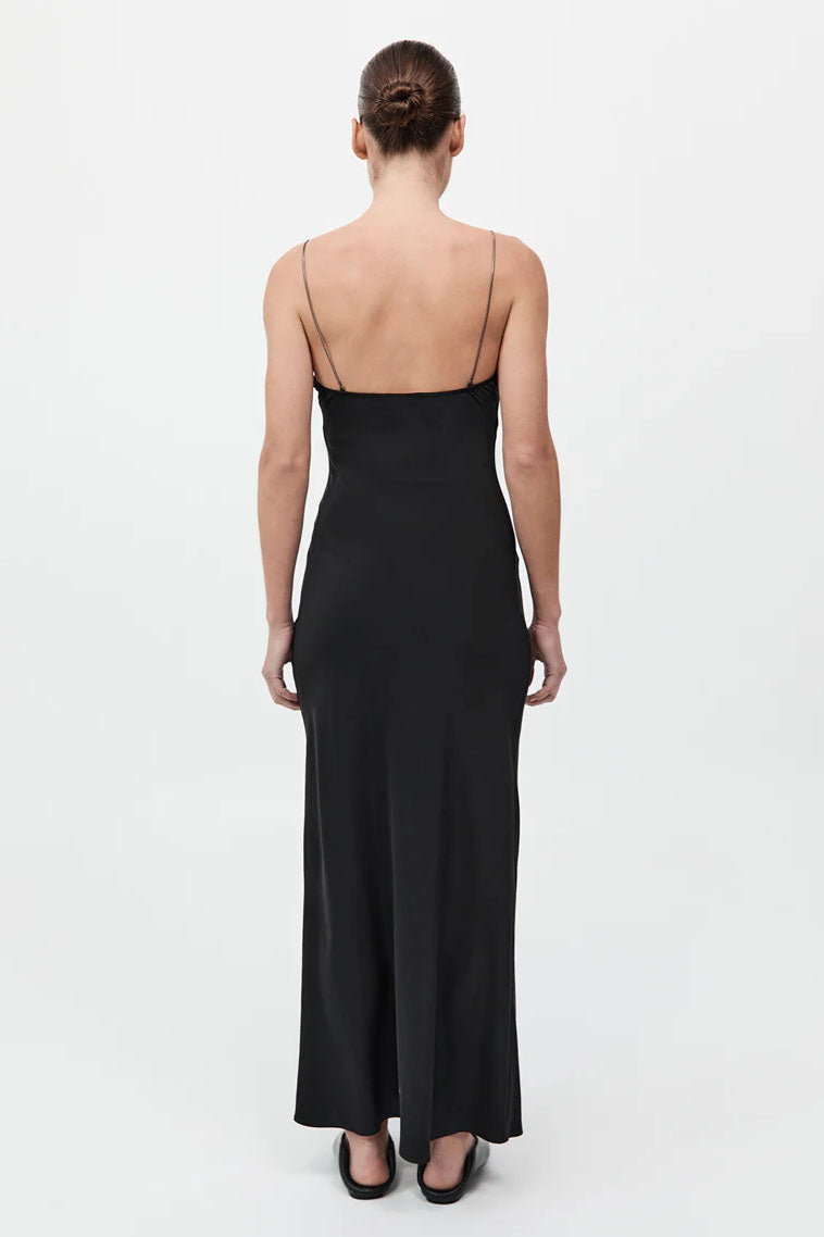 Fine Chain Silk Slip Dress