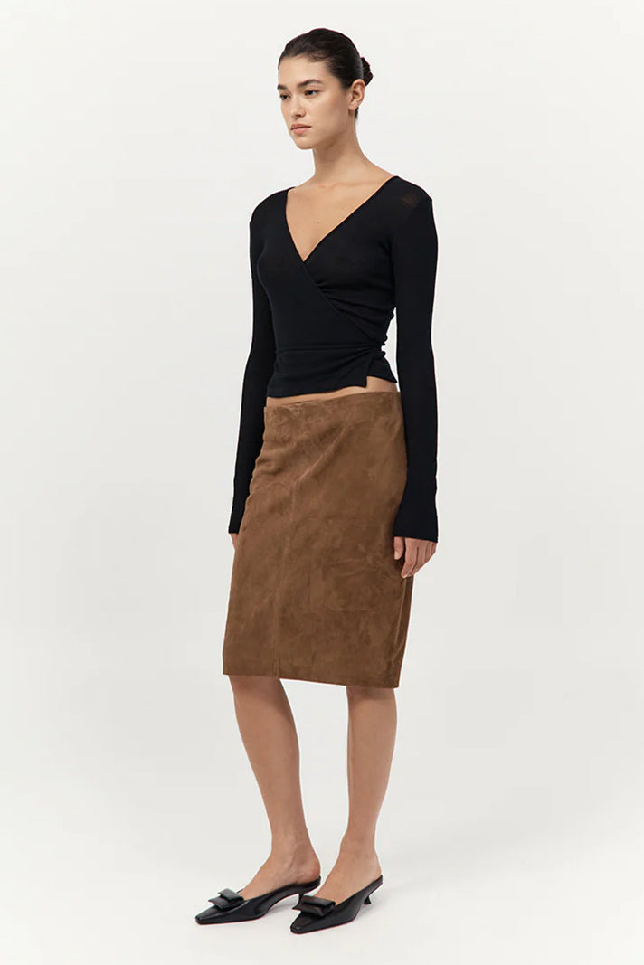 Baby Wool Wrap Top
