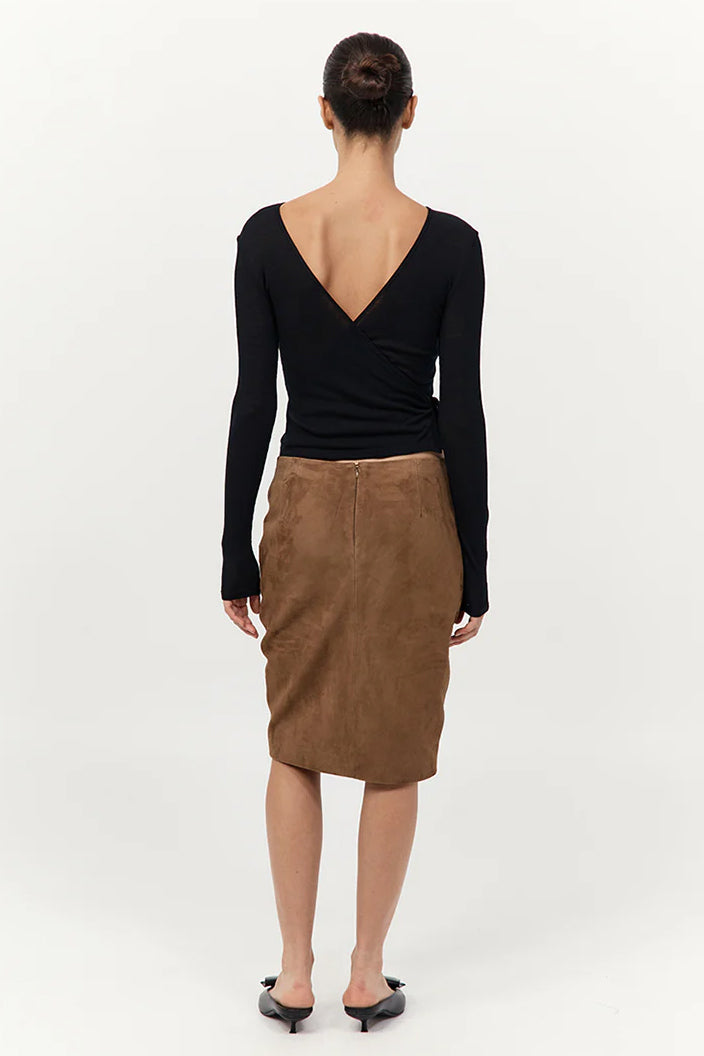 Baby Wool Wrap Top