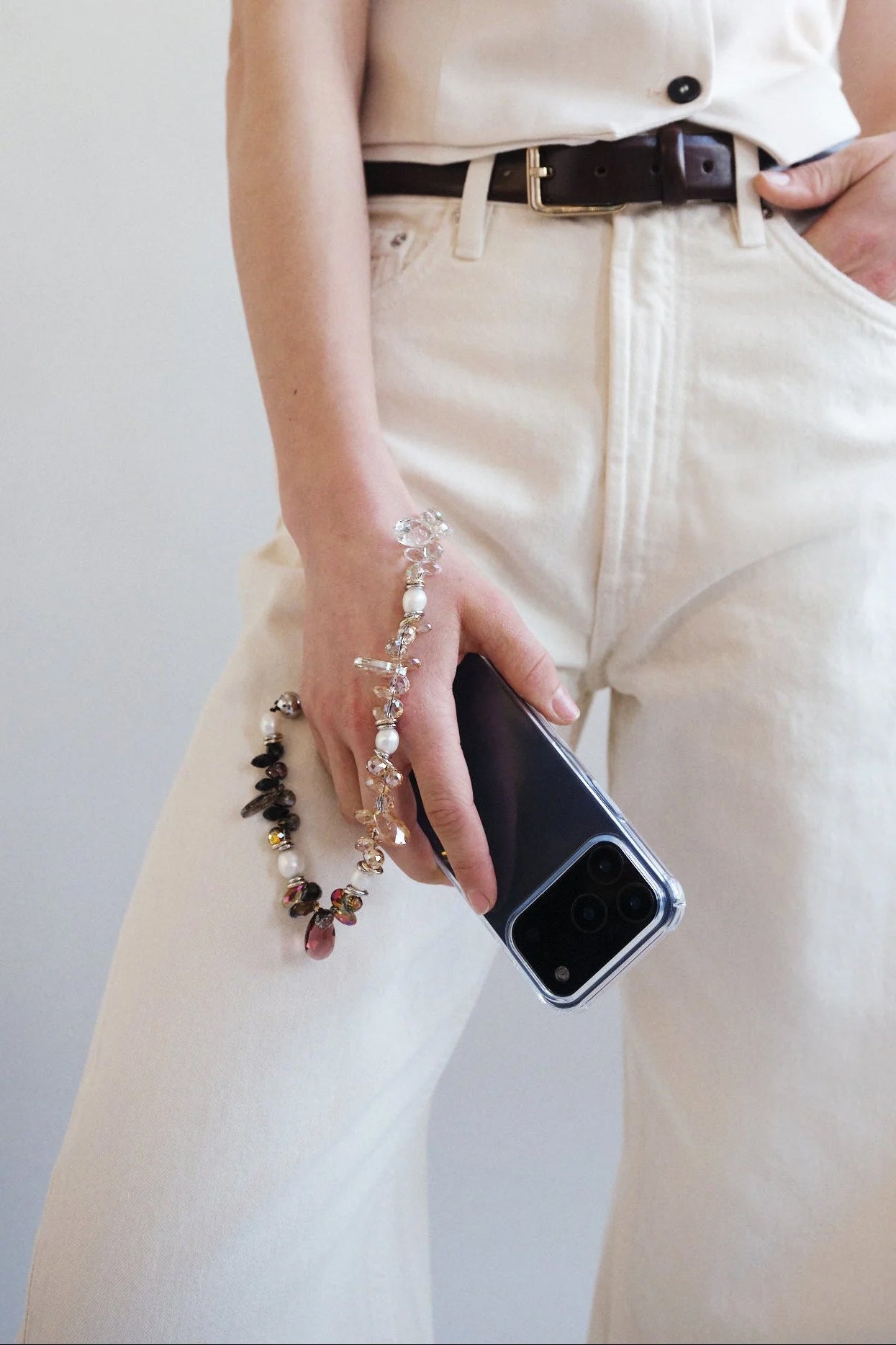 Crystal Fade Wristlet