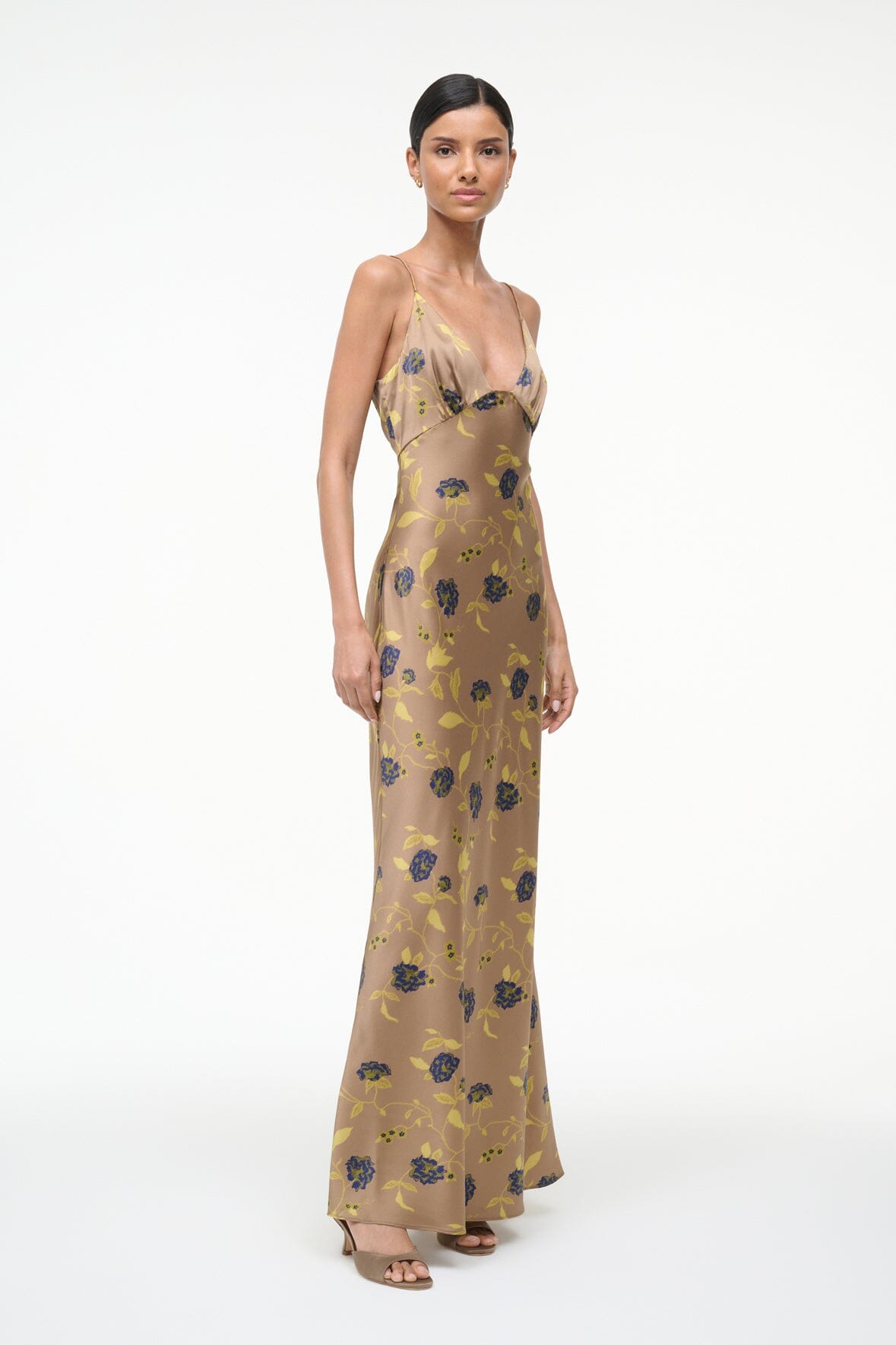 Hank Silk Dress, Vintage Floral