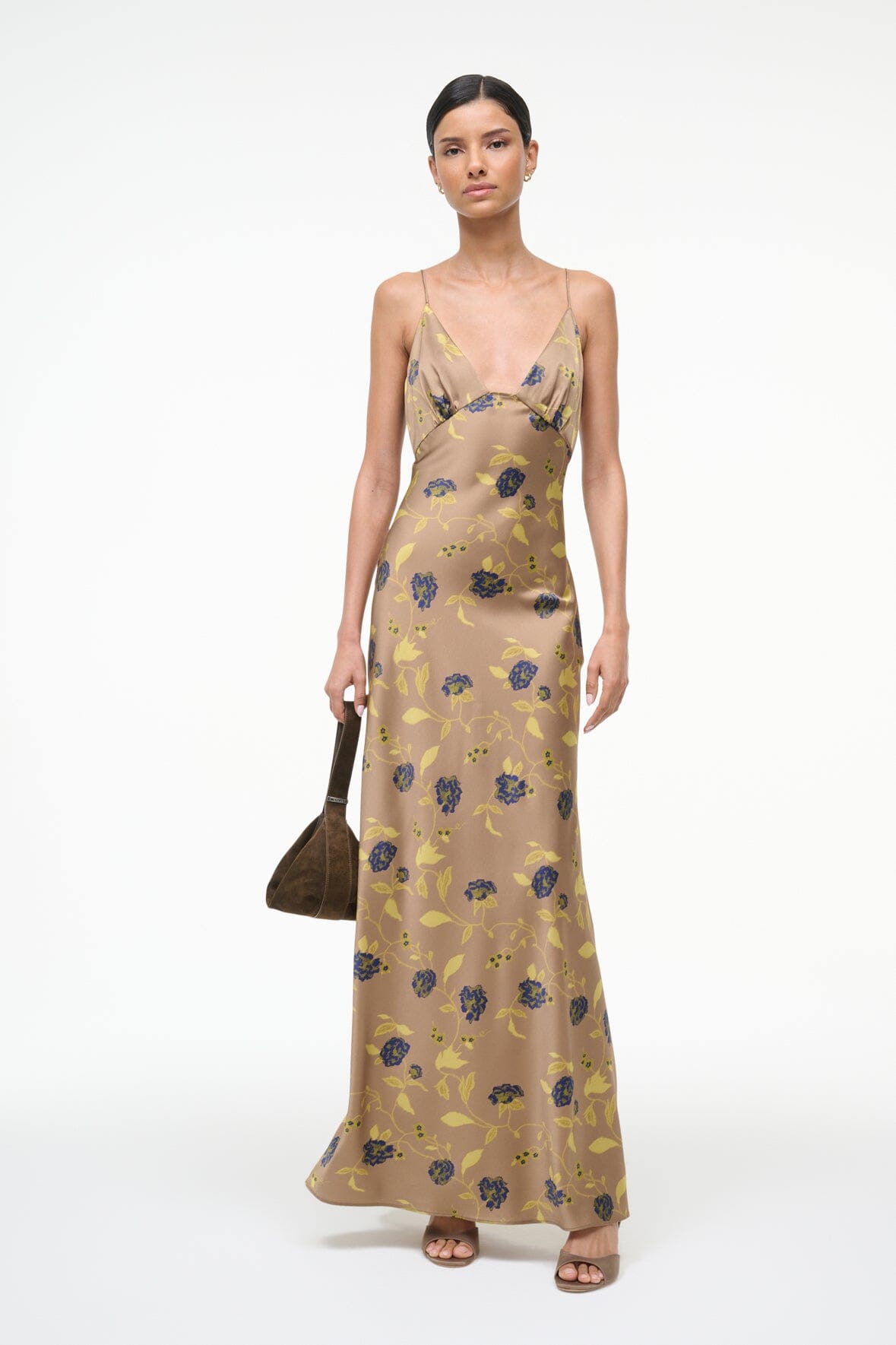 Hank Silk Dress, Vintage Floral