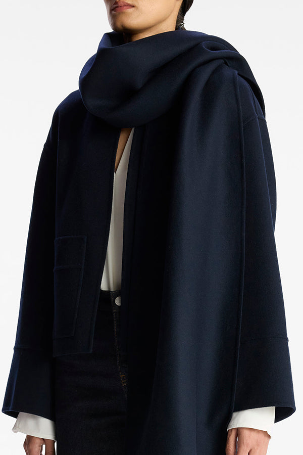 Finley Wool Jacket, Navy