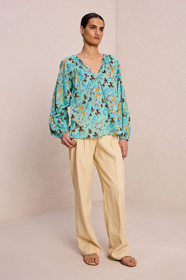 Capri Cotton Voile Top