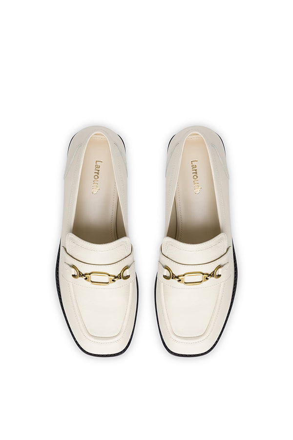 Patricia Loafer, Ivory Leather