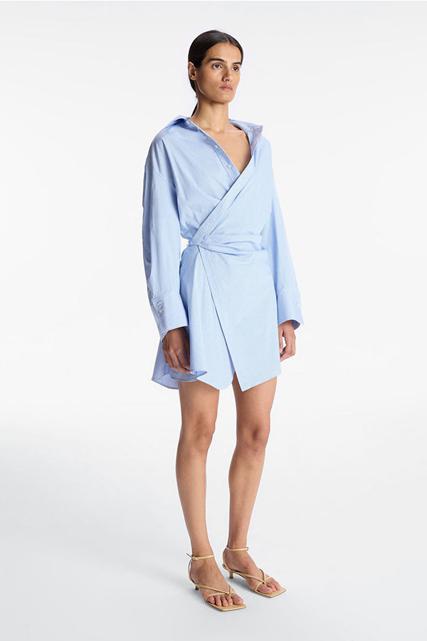 Madison Wrap Mini Dress