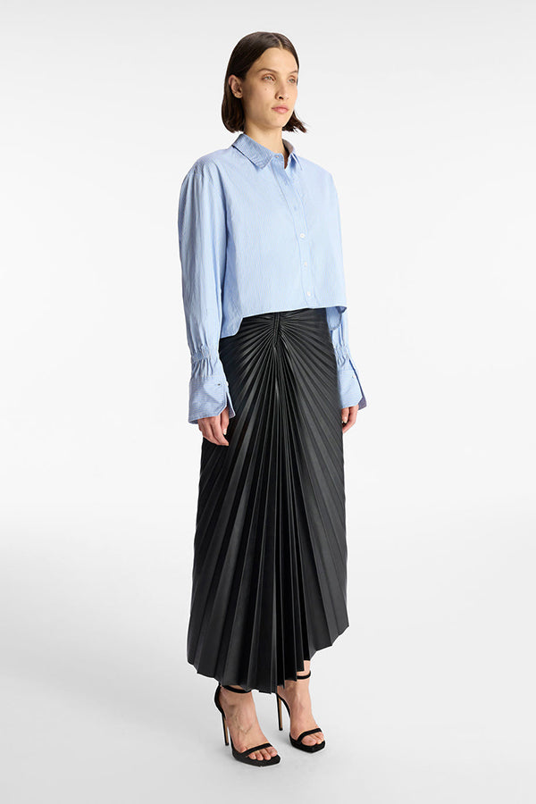 Tracy Vegan Leather Skirt
