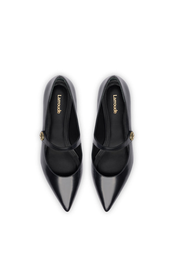 Caroline Flat, Black Leather