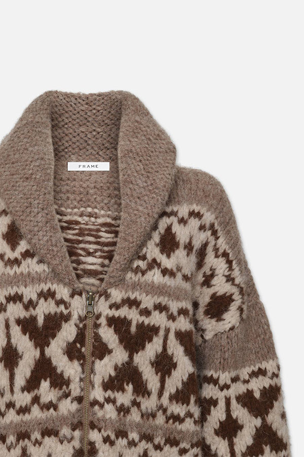 Cowichon Zip Sweater