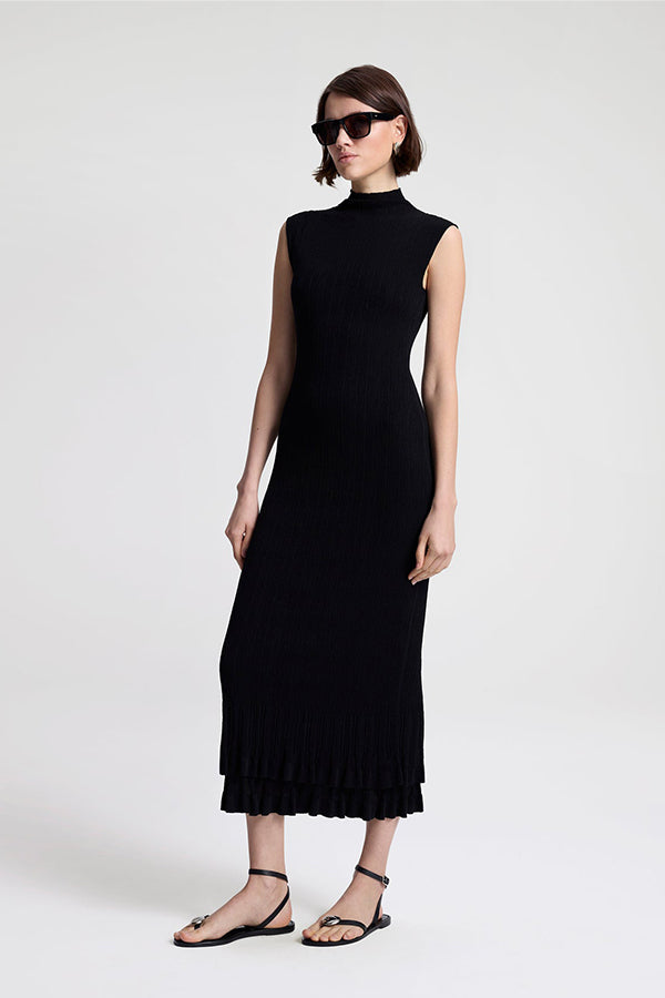 Kennedy Fine Cotton Knit Midi Dress