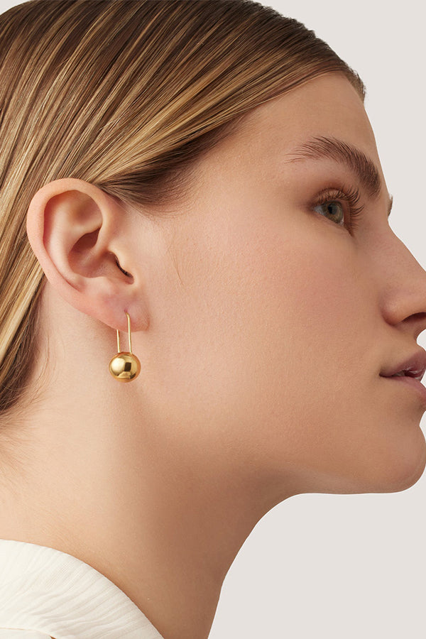 Celeste Earrings, Gold