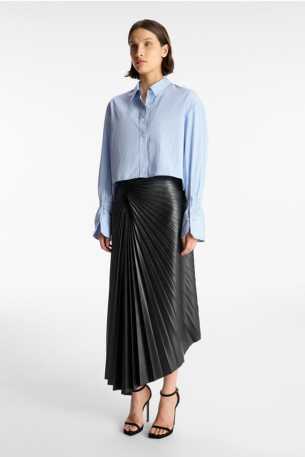Tracy Vegan Leather Skirt