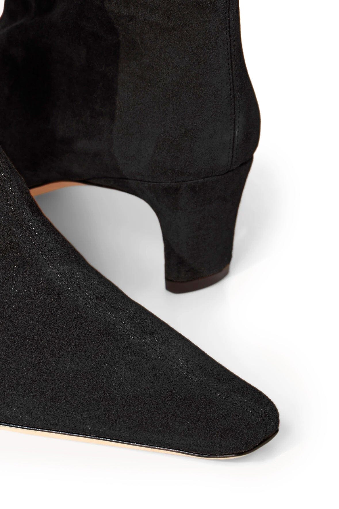 Wally Ankle Boot, Black Suede