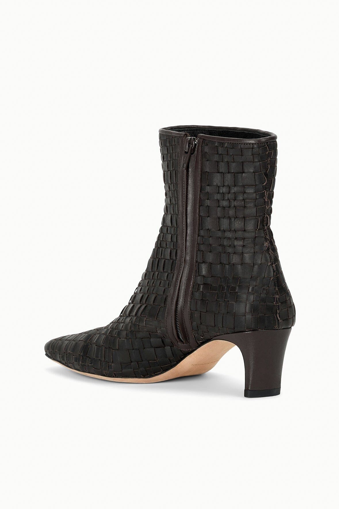 Wally Ankle Boot, Espresso Woven