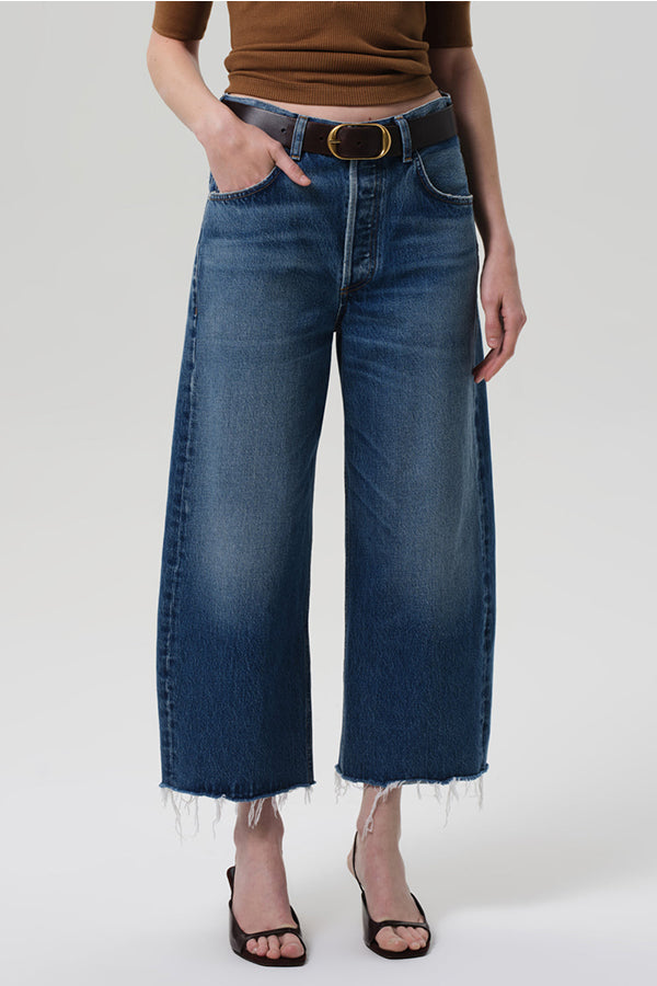 Ayla Raw Hem Crop, Chaya