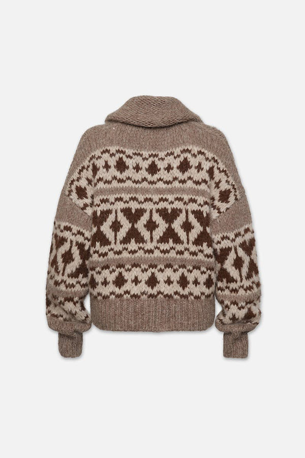 Cowichon Zip Sweater