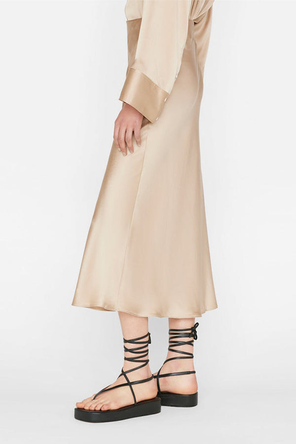 Bias Midi Skirt