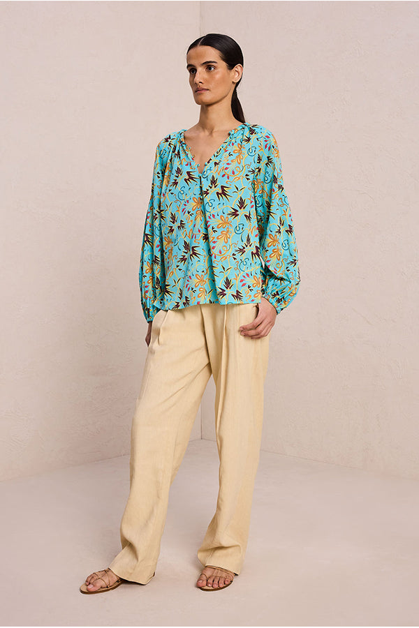 Capri Cotton Voile Top