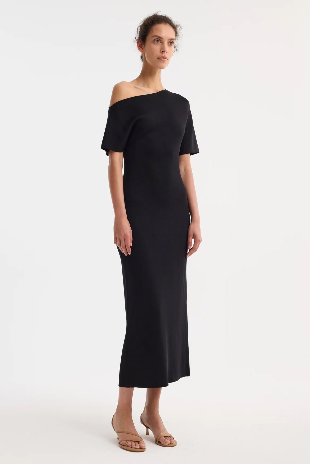 Asymmetrical Knitted Dress