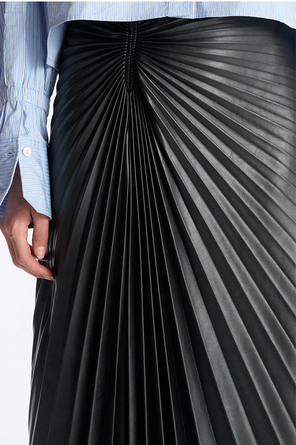 Tracy Vegan Leather Skirt