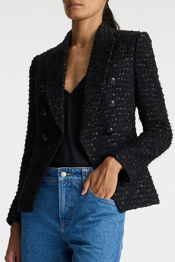 Chelsea Lurex Tweed Jacket