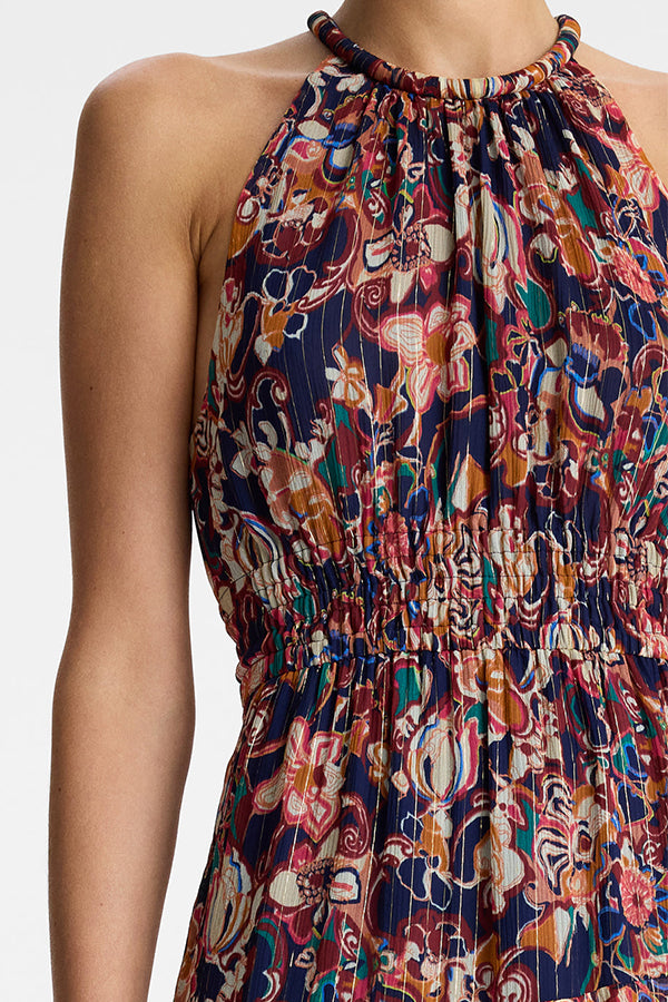 Elaine Silk Midi Dress