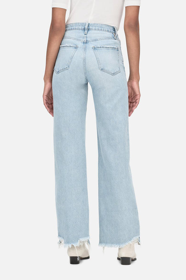 Le Jane Wide Crop in Calm Waters Modern Chew