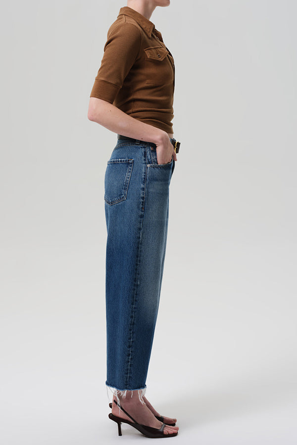Ayla Raw Hem Crop, Chaya