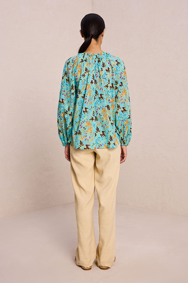Capri Cotton Voile Top