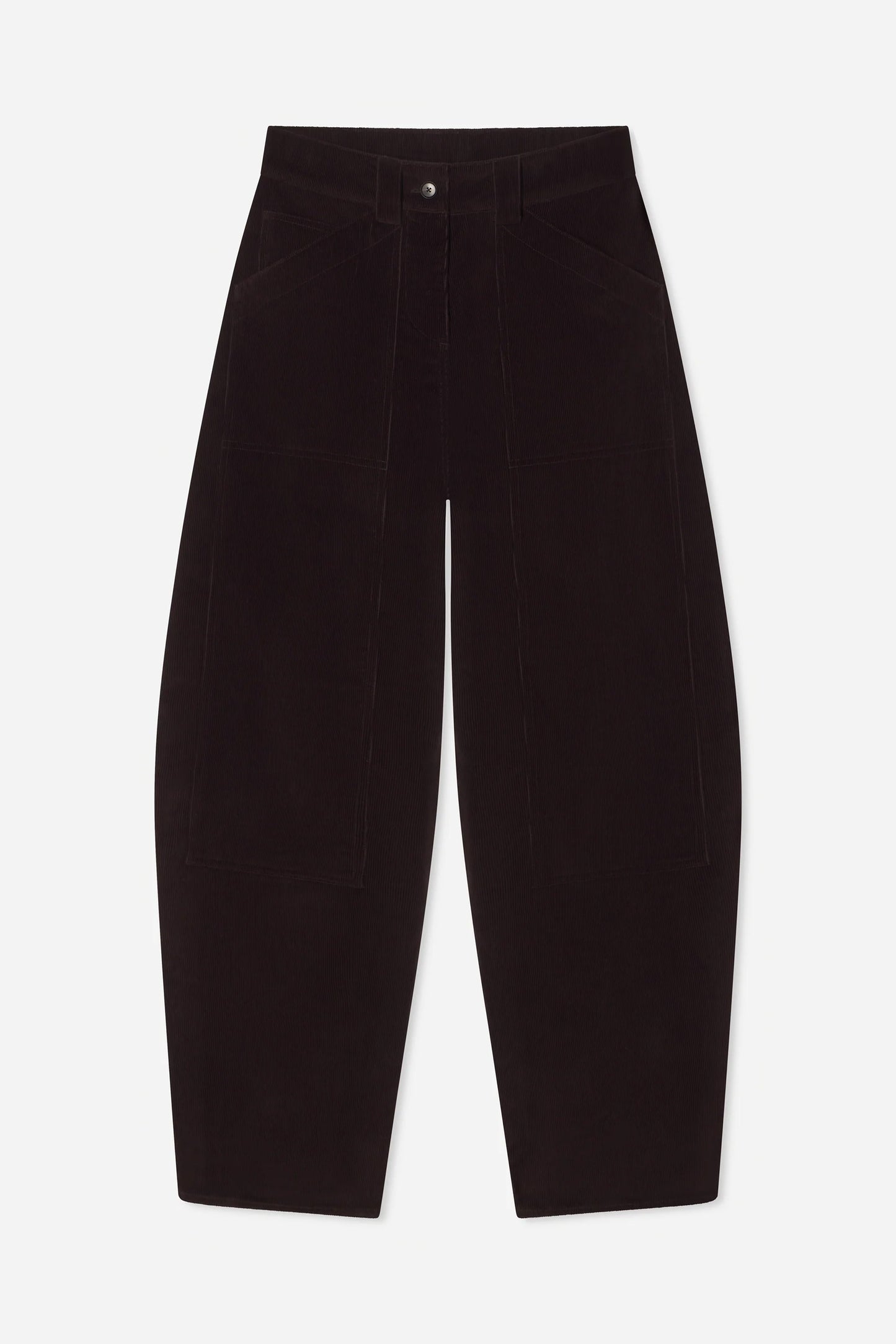 Corduroy Patch Pant, Chocolate