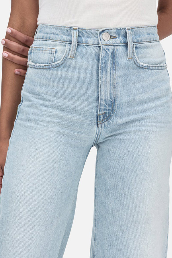 Le Jane Wide Crop in Calm Waters Modern Chew