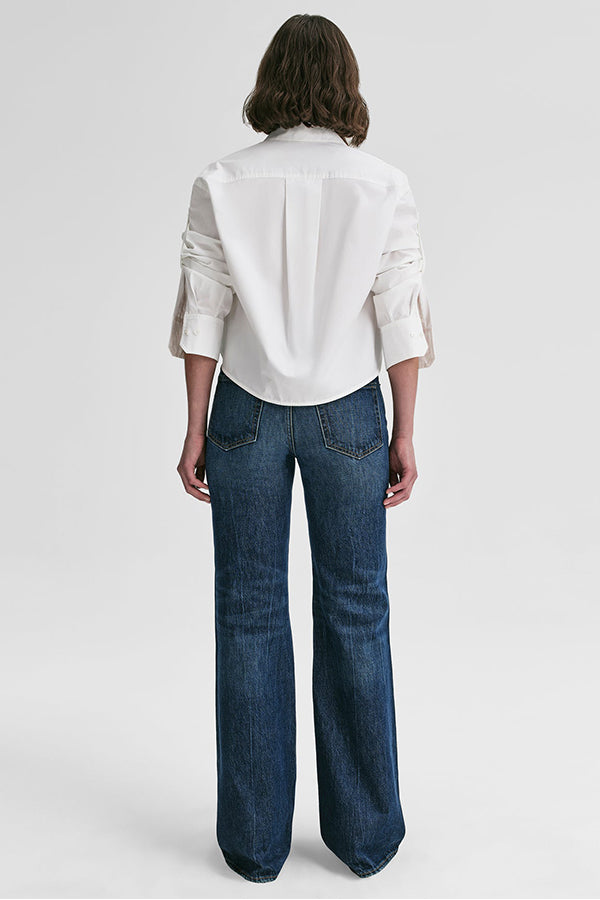 Maude Cropped Cotton Shirt