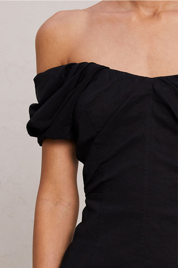 Nora Linen Midi Dress