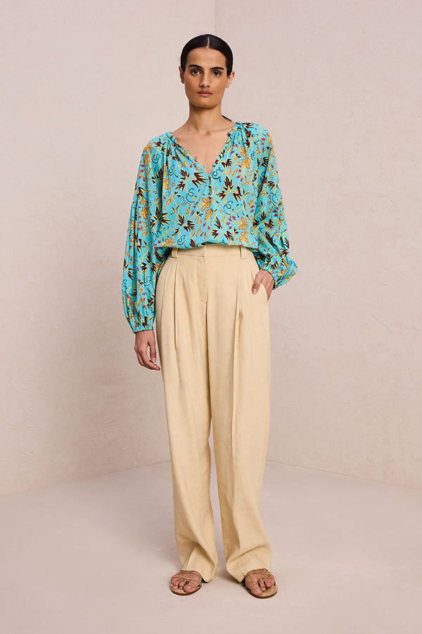 Capri Cotton Voile Top