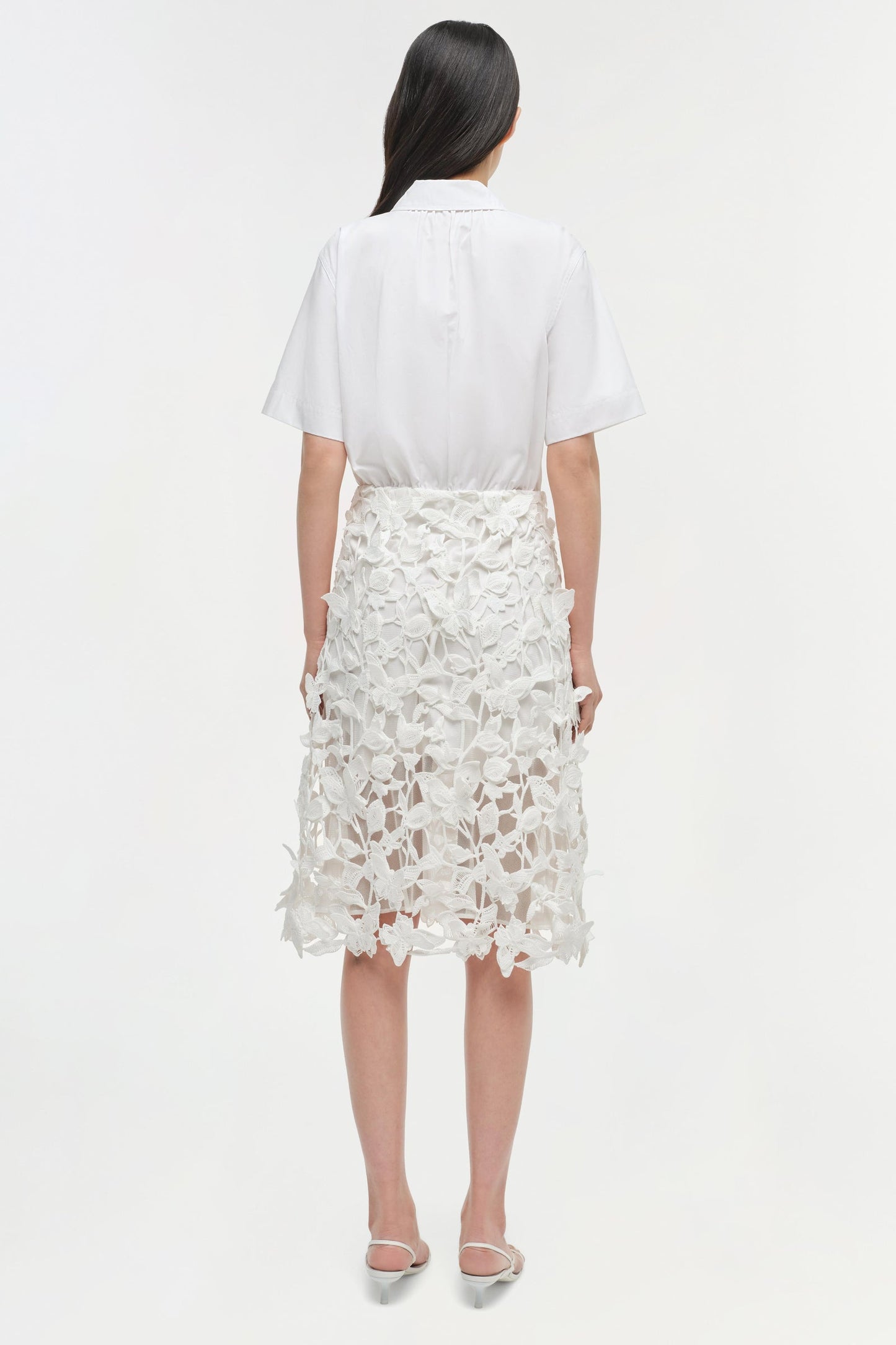 Colette Applique Midi Dress