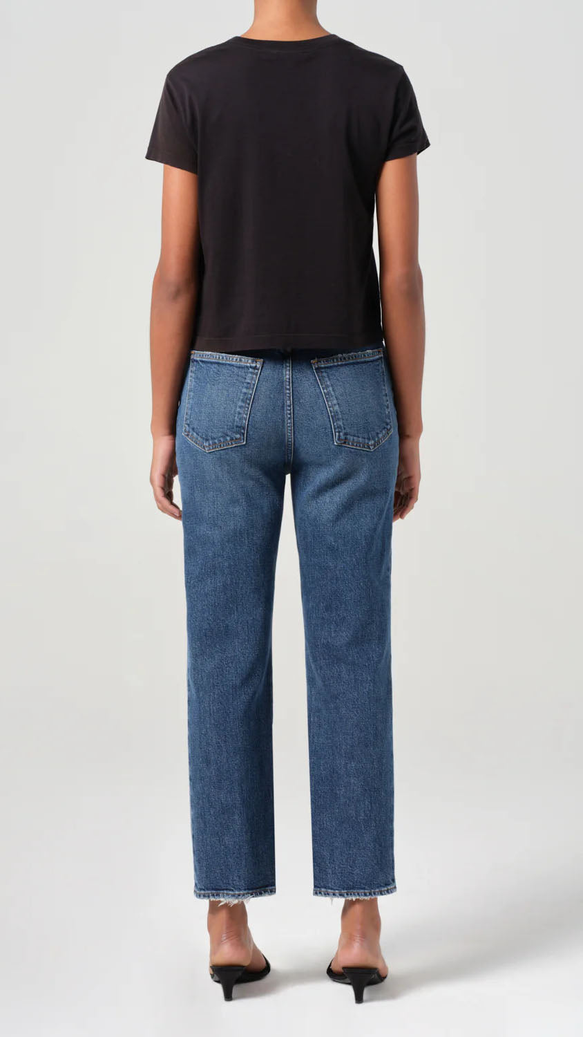 90's Pinch Waist Crop, Solace
