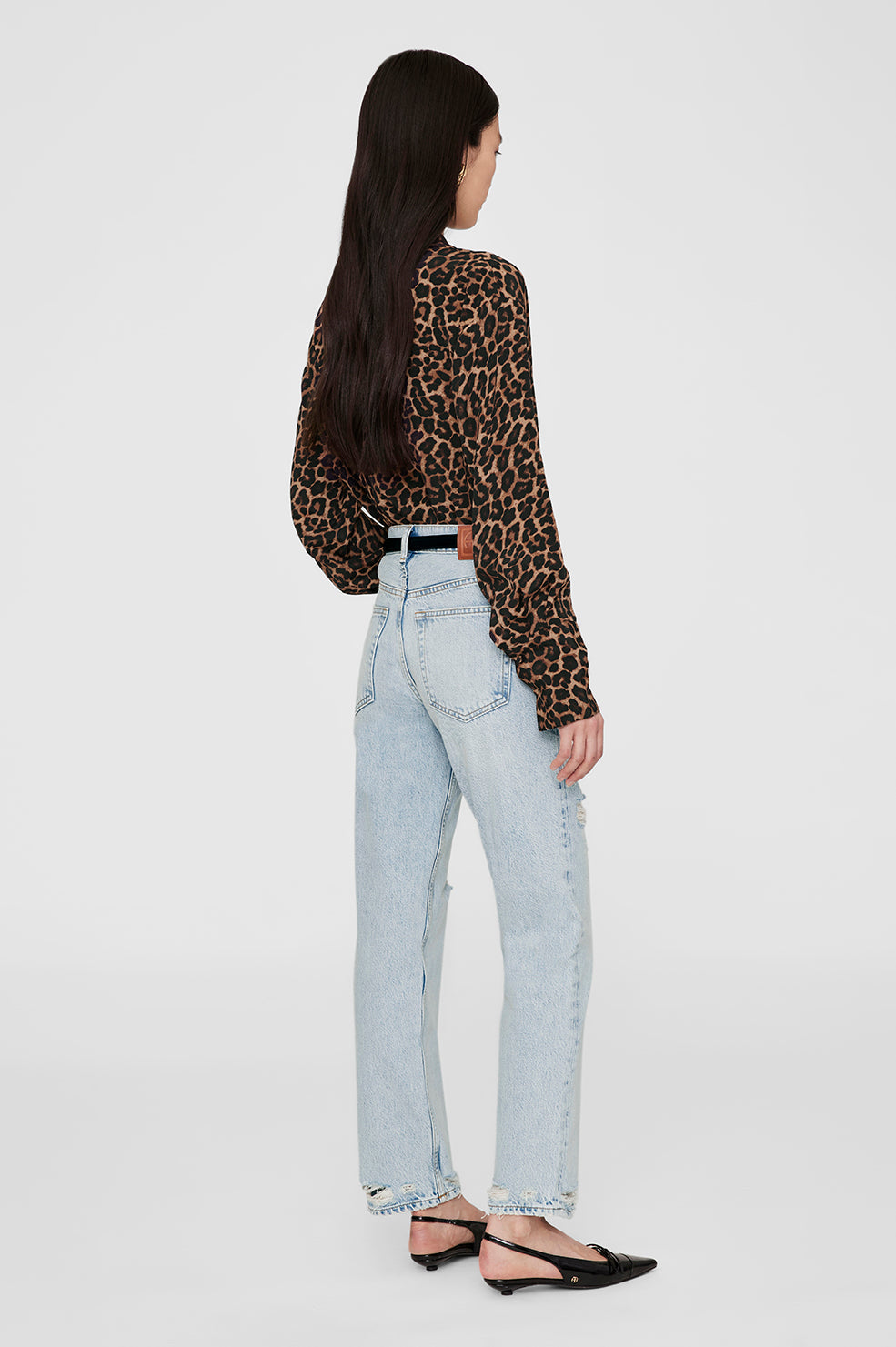 Bridget Shirt, Leopard
