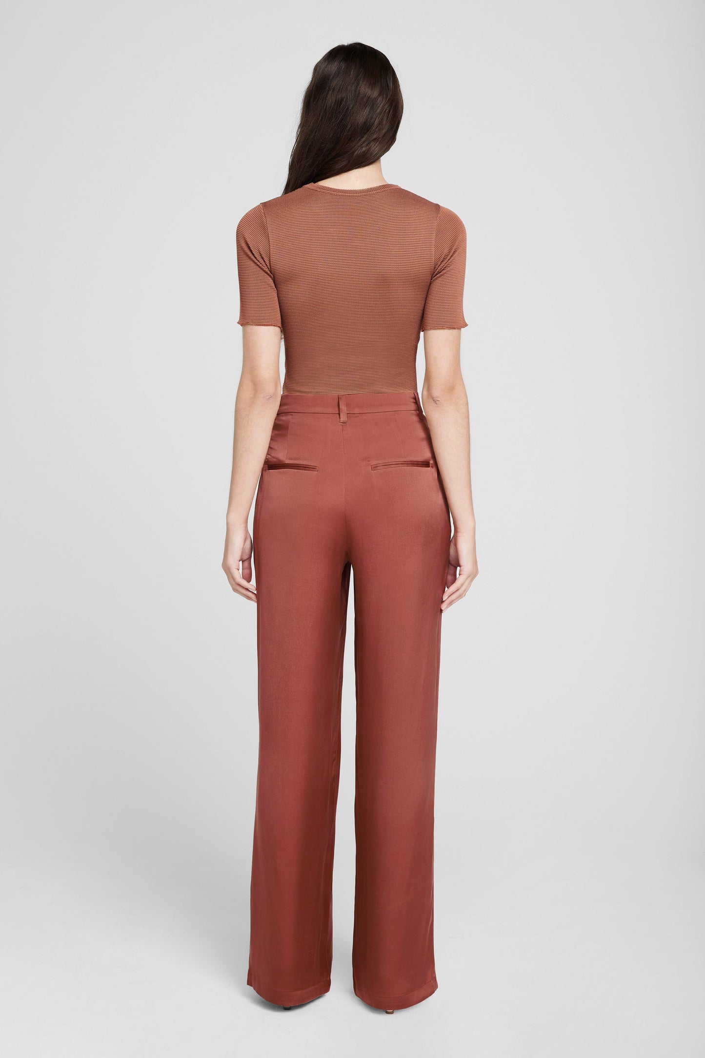 Carrie Pant, Terracotta Silk