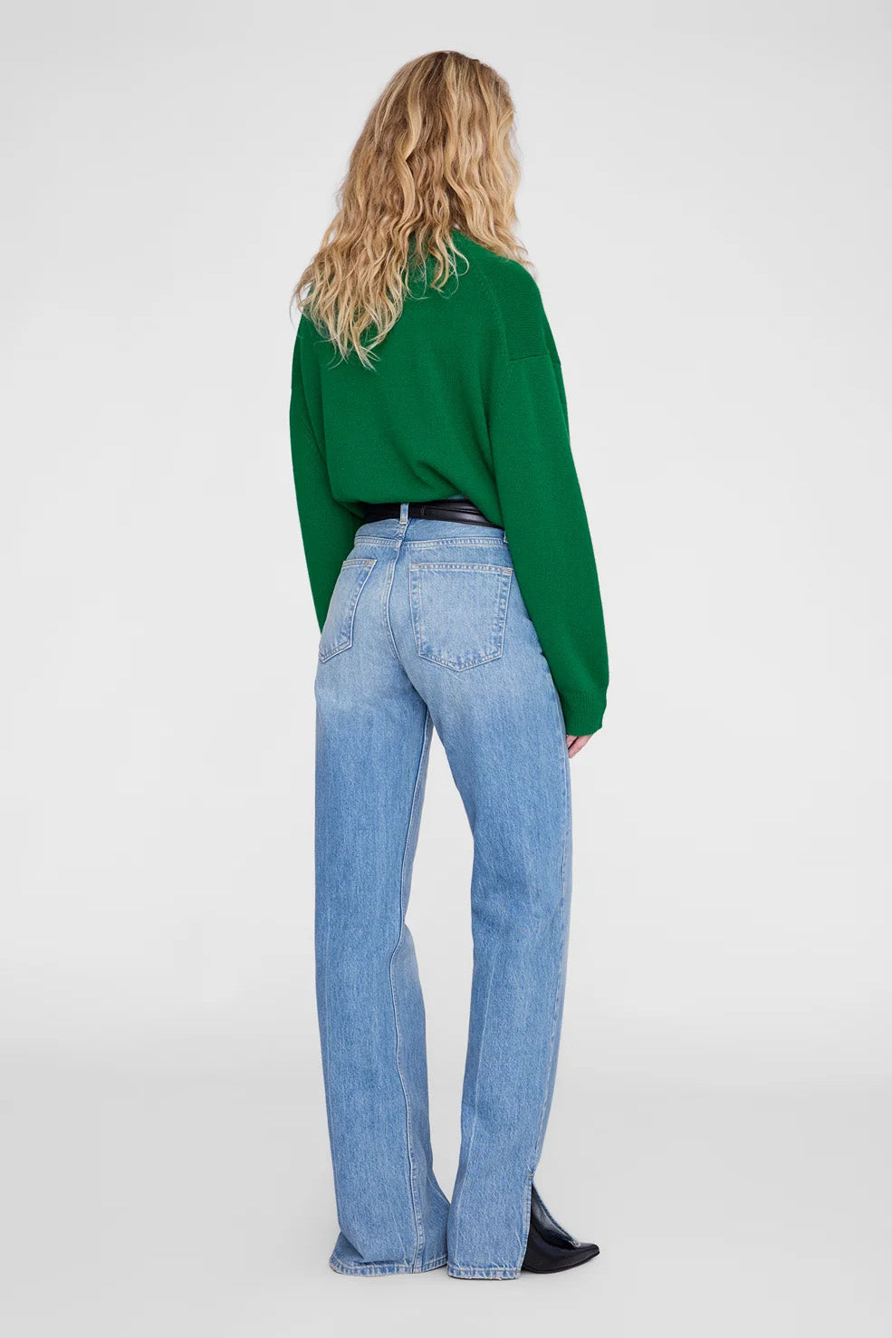 Lee Crew Sweater, Green