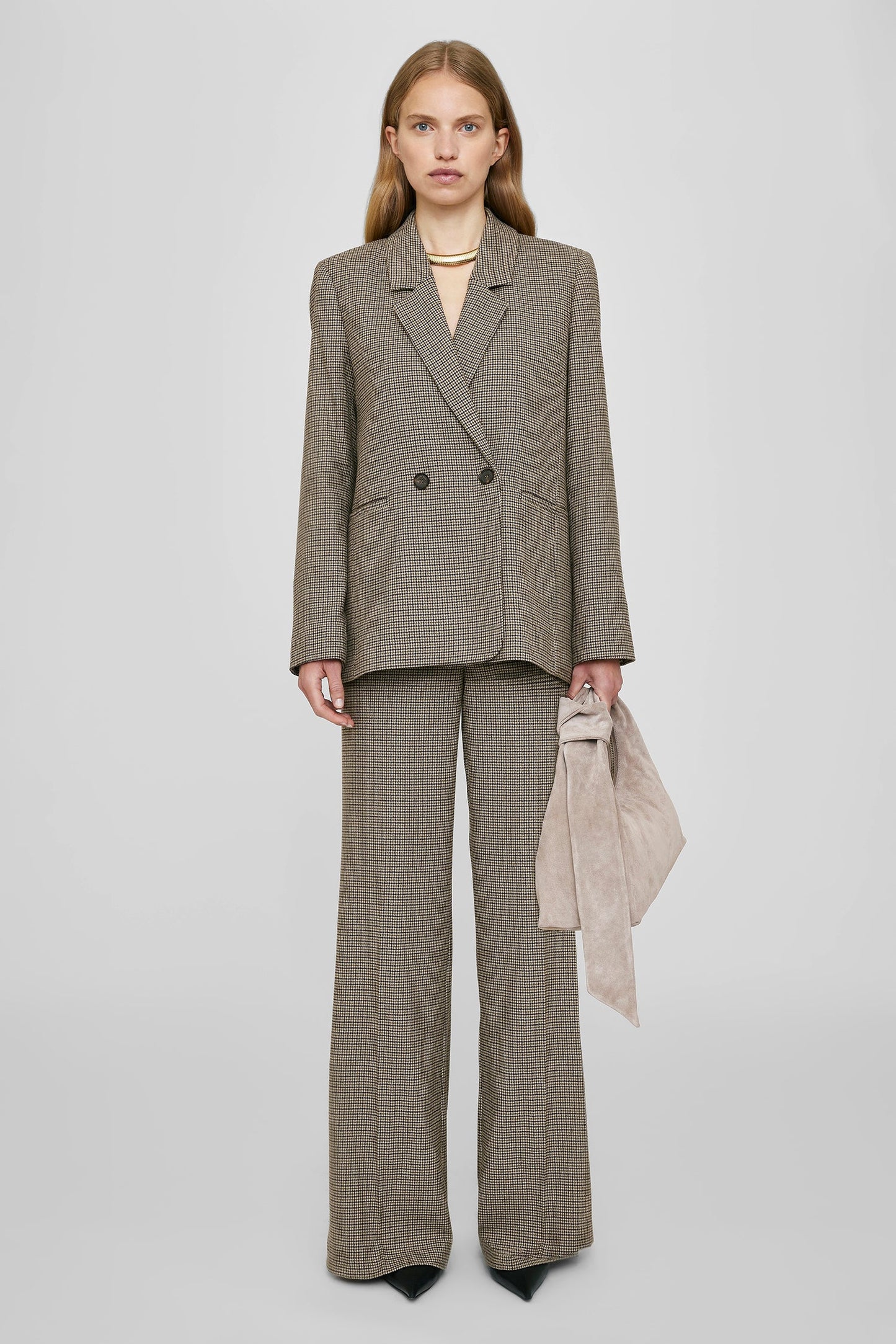 Madeleine Blazer, Mini Houndstooth