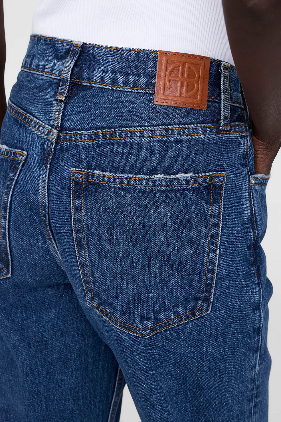 Roy Jean 31", Clean Indigo Denim