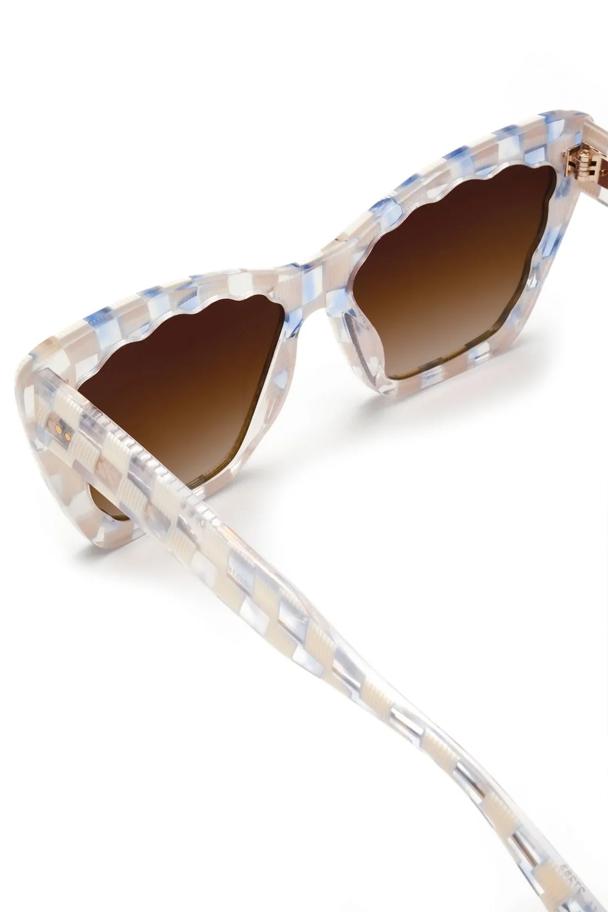 Brigitte, Gingham Over Crystal