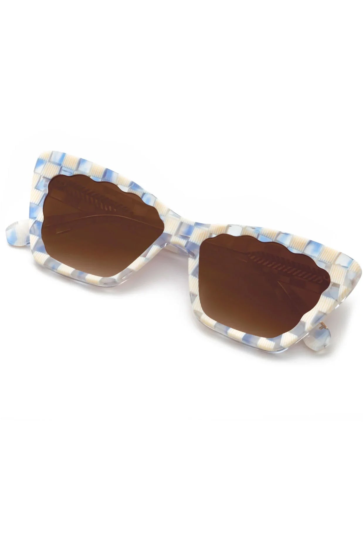 Brigitte, Gingham Over Crystal