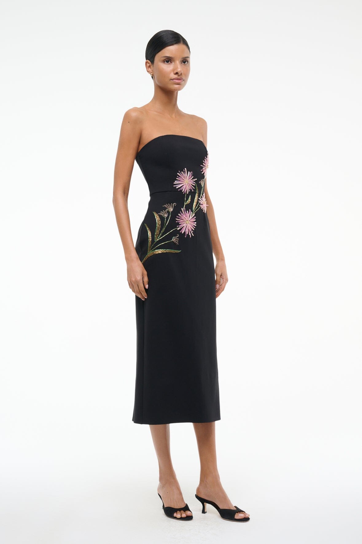 Brooke Dress, Dahlia Daydream