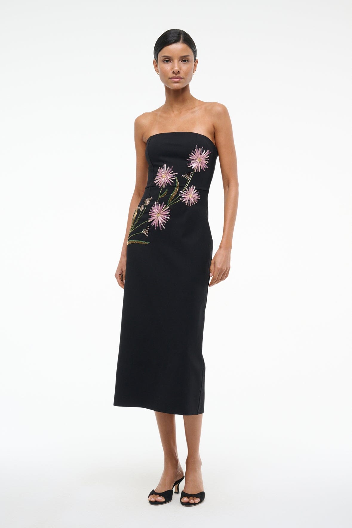 Brooke Dress, Dahlia Daydream
